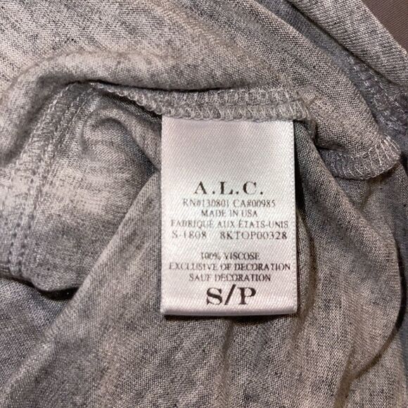 A.L.C. X Soulcycle Warrior Gray Racerback Tank S - Picture 7 of 13